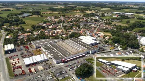 KUHN Audureau, factory, La Copechagnière, France